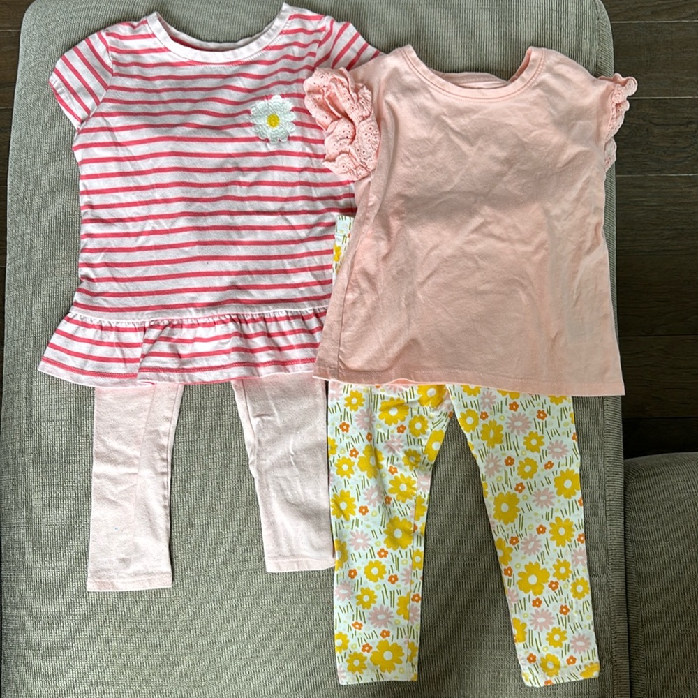Two - two piece outfits from Cat & Jack